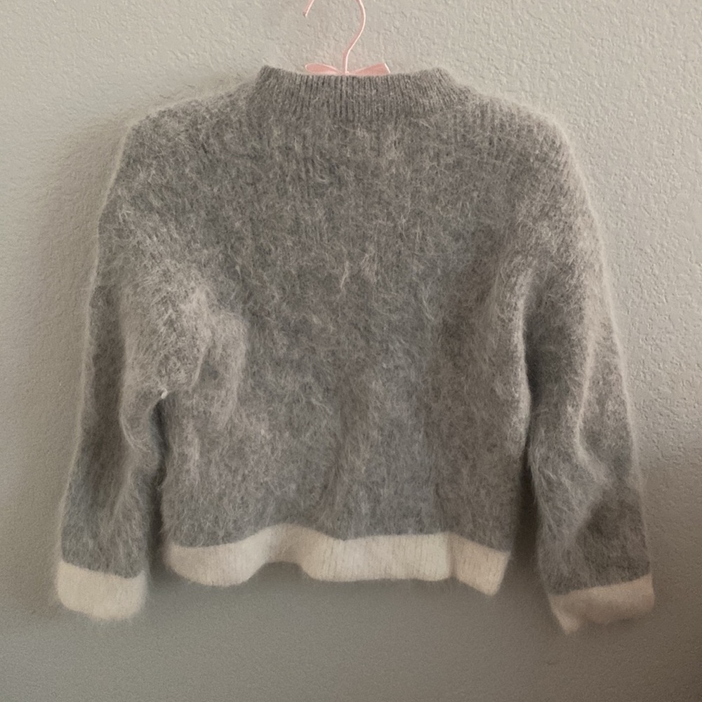 Acne Studios Grey Mink Sweater - Picture 4 of 5